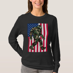 Bigfoot Sasquatch Camo T-Shirt