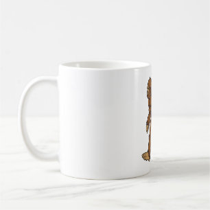 Bigfoot Sasquatch Carrying Scary Pumpkin T shirt Coffee Mug