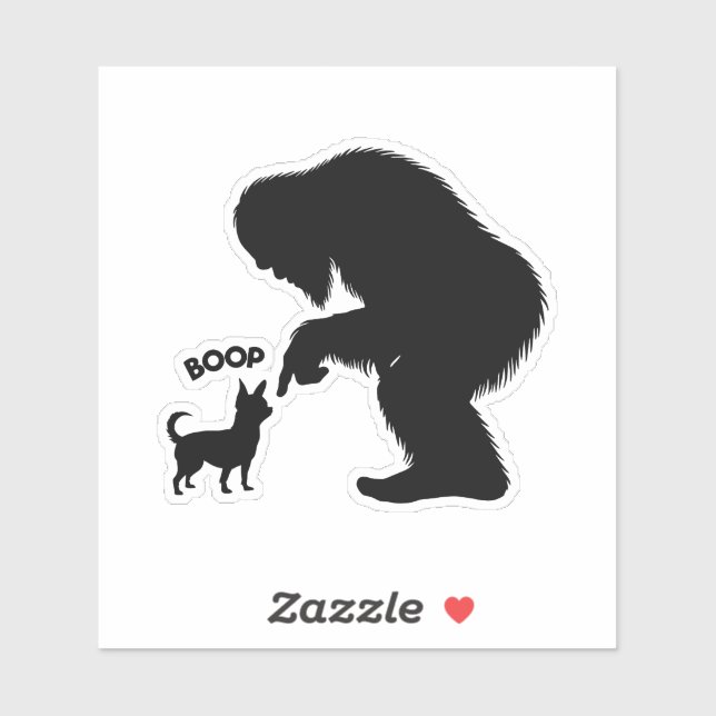 Bigfoot Sasquatch Chihuahua Boop (Sheet)