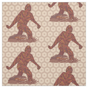 Bigfoot Sasquatch Cryptid Creature Fun Fabric