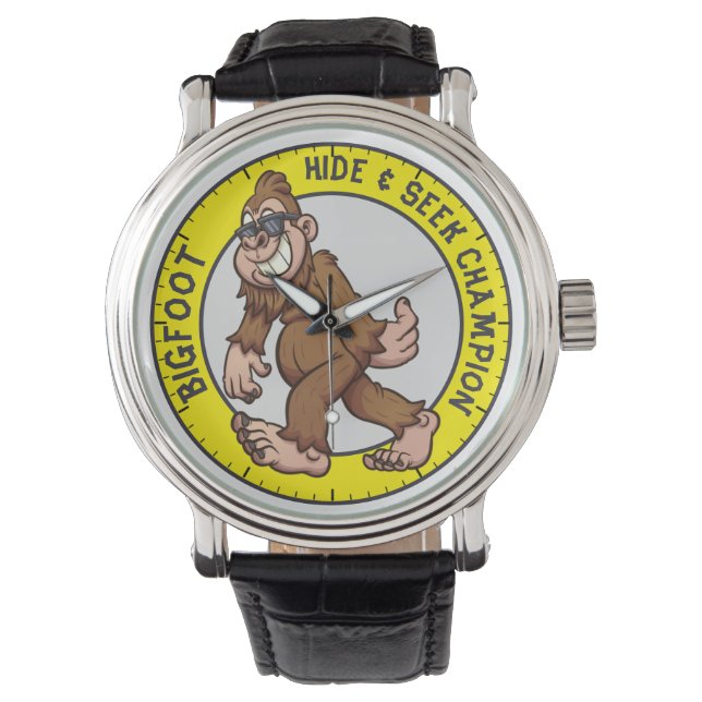 Bigfoot | Sasquatch (Editable) Watch (Front)