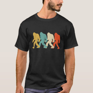 Bigfoot Sasquatch Evolution Bigfoot Outdoor Cool A T-Shirt