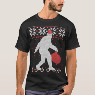 Bigfoot Sasquatch Family Matching Ugly Christmas S T-Shirt