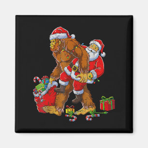 Bigfoot Sasquatch For Men Grandpa Boys Kids Christ Magnet