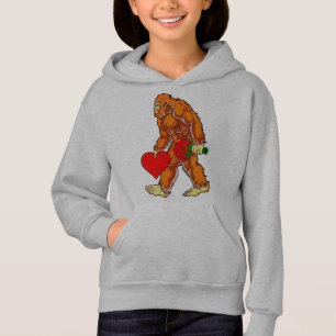 Bigfoot Sasquatch Funny Valentines Day Love
