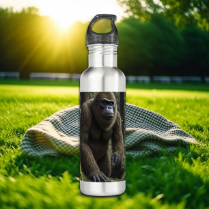 Bigfoot Sasquatch in the Woods 710 Ml Water Bottle
