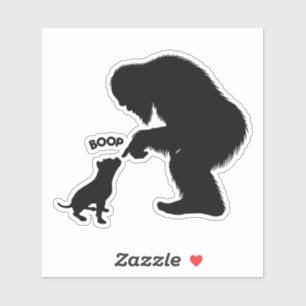 Bigfoot Sasquatch Pitbull Boop