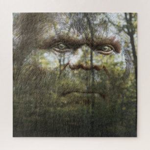 BIGFOOT SASQUATCH PORTRAIT Puzzle
