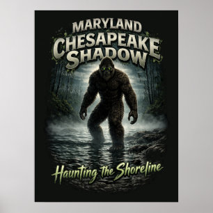 Bigfoot Sasquatch Poster