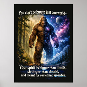 Bigfoot Sasquatch Poster