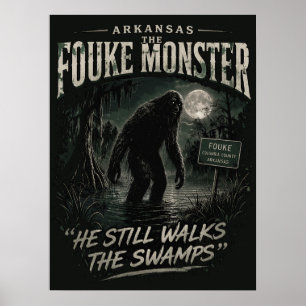 Bigfoot Sasquatch Poster