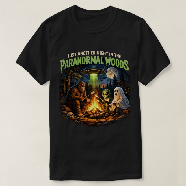Bigfoot Sasquatch T-Shirt (Design Front)