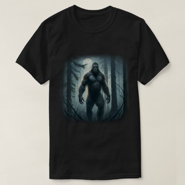 Bigfoot Sasquatch  T-Shirt (Design Front)