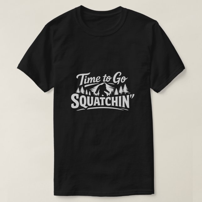 Bigfoot Sasquatch T-Shirt (Design Front)