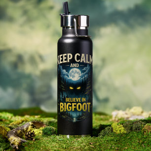 Bigfoot Sasquatch Water Bottle