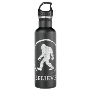Bigfoot Sasquatch Yeti Believe  710 Ml Water Bottle