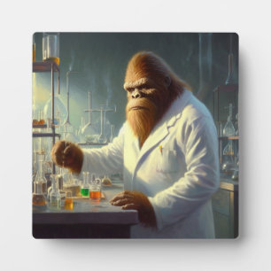 Bigfoot Scientist Plaque