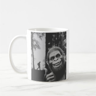 Bigfoot Selfie Coffee Mug