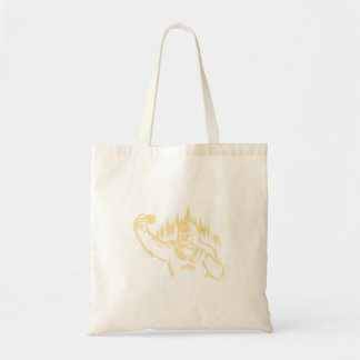 Bigfoot Selfie Funny Sasquatch Peace Sign Cryptid Tote Bag