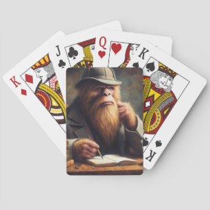 Bigfoot Sherlock Holmes Playing Cards