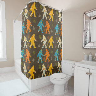 Bigfoot Shower Curtain