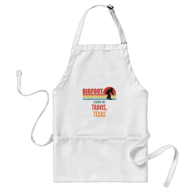 Bigfoot Sighting In Travis Texas  Standard Apron (Front)