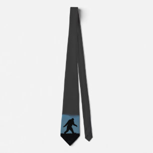 Bigfoot Silhouette Tie