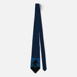 Bigfoot Silhouette Tie
