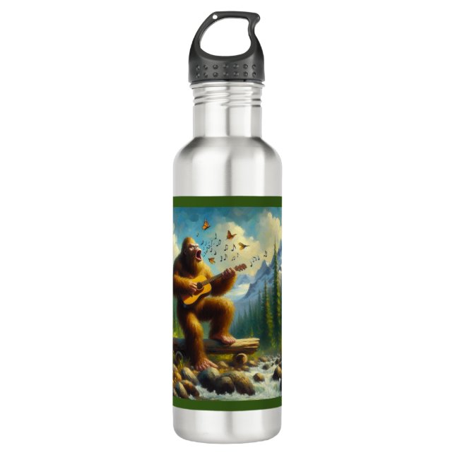 Bigfoot Singing 710 Ml Water Bottle (Front)