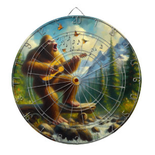 Bigfoot Singing Dartboard