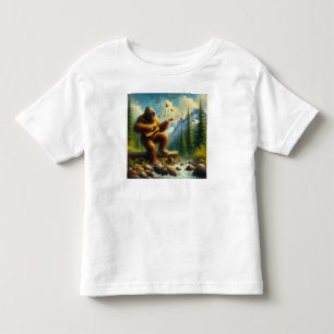 Bigfoot Singing Toddler T-Shirt