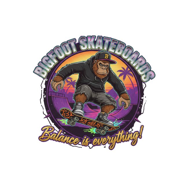 Bigfoot Skateboards-Balance is Everything Skateboard (Creator Uploaded)
