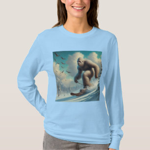Bigfoot Skiing T-Shirt