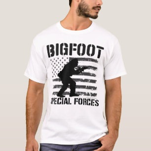 Bigfoot Special Forces- USA T-Shirt
