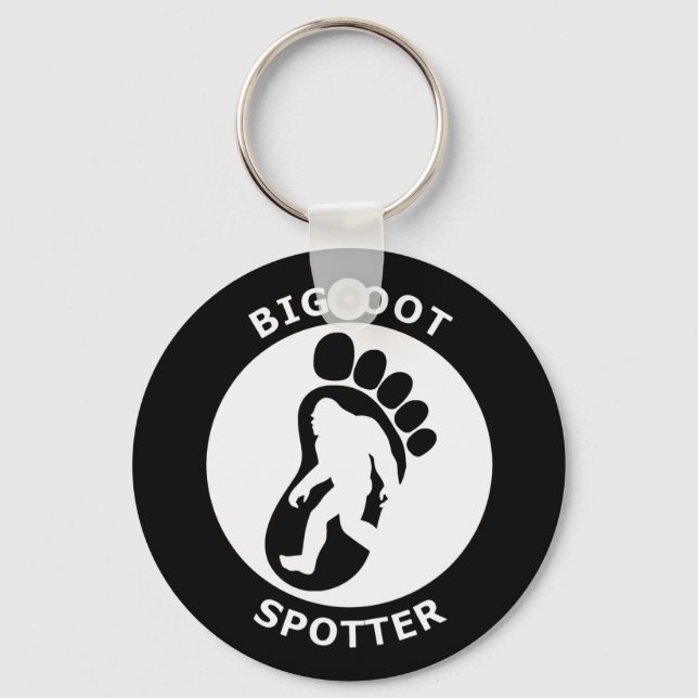 Bigfoot Spotter Key Ring (Front)