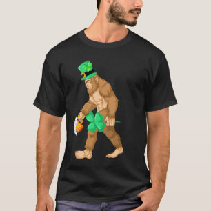 bigfoot St patricks day T-Shirt