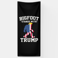 Bigfoot Stands With Trump 2024 Elections