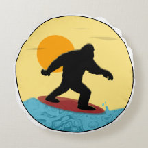 bigfoot surfing hawaiian