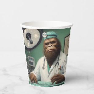 Bigfoot Surgeon Paper Cups