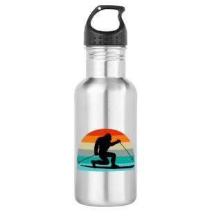 Bigfoot Telemark Skiing Rainbow 532 Ml Water Bottle