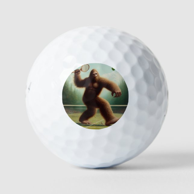 Bigfoot Tennis Golf Balls (Front)