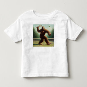 Bigfoot Tennis Toddler T-Shirt