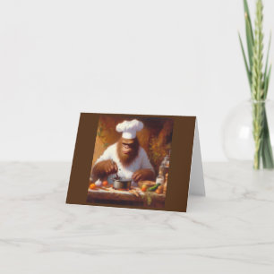 Bigfoot the Chef Card