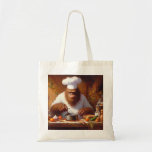 Bigfoot the Chef Tote Bag