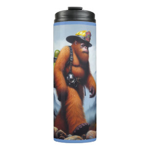 Bigfoot the Hot Shot Fireman Thermal Tumbler