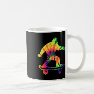 Bigfoot Tie Dye Hippie Skateboarders Sasquatch Ska Coffee Mug