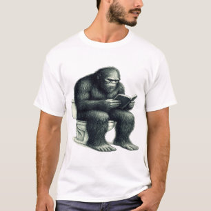 Bigfoot Toilet T-Shirt