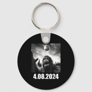 Bigfoot Total Solar Eclipse Totality Key Ring