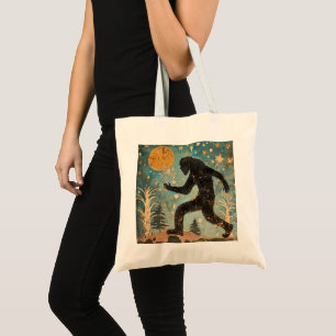 Bigfoot tote bag