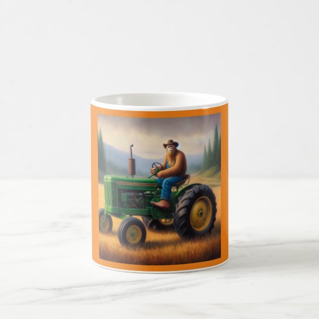 Bigfoot Tractor Coffee Mug (Center)